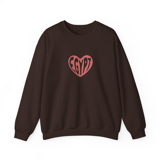 Brown Love Countries Crewneck